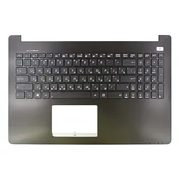 Корпус верхня кришка для Asus F502CA R509CA X502CA series, (топкейс з клавіатурою, 90NB00I1-R31RU1, C Cover, Original)
