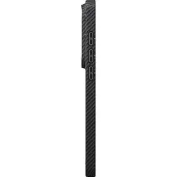Чохол Pitaka Edge Case Aaron Button 600D Twill для Samsung Galaxy S26 Ultra Black/Grey (KS2601U) - мініатюра 4