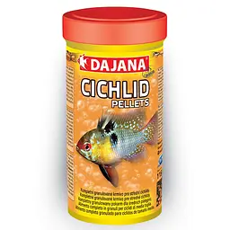 Корм для великих і середніх цихлід в гранулах Dajana CICHLID PELLETS 250 мл/115 г