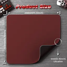 Ігровий килимок Attack Shark CM02 / 40*45 см / Red - мініатюра 7