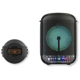 Портативна колонка XPRO J601 15Вт USB AUX FM Bluetooth чорна (J601) - мініатюра 2