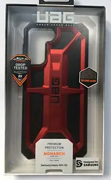 Чохол протиударний UAG Monarch Original (212821119494) Samsung Galaxy S21 Plus (6.7") Crimson - мініатюра 2