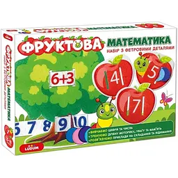 Розвиваюча гра Ludum Фруктова математика 2в1 ME5032-15 (4820215155724)