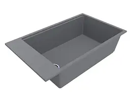 Кухонна мийка Miraggio Lagoon 760 gray 0002086, Сірий - мініатюра 4