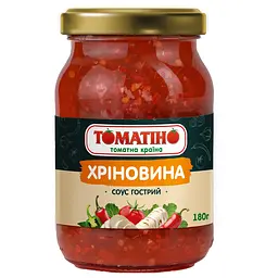 Соус Томатіно з томатами та часником Хріновина 180 г