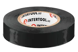 Стрічка електроізоляційна Intertool ізолента 20 м чорна в упаковці 10 шт. - мініатюра 2