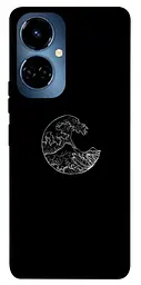 Чохол Demsky Півмісяць для TECNO Camon 19 (CI6n)/19 Pro (CI8n)
