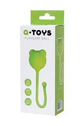 Вагінальні кульки A-Toys, 12.4 см, зелений - мініатюра 5