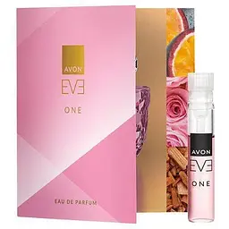 Листівка з пробним зразком Туалетної води Avon ЕVE ONE для Неї 0.6 мл