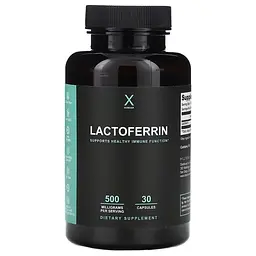Молозиво (Colostrum) та Лактоферин Lactoferrin 500 mg 30 капсул Humanx vit0005367