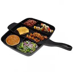 Сковорода гриль 5в1 GRILL PAN 38 см - мініатюра 8