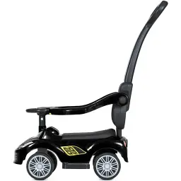 Дитяча каталка-толокар Bambi Racer M 5728L-2 з батьківською ручкою чорний - мініатюра 4