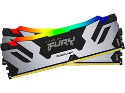 Пам'ять для настільних комп'ютерів Kingston FURY Renegade RGB Black (KF572C38RSA-16) - мініатюра 3