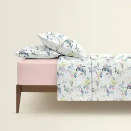 Комплект постільної білизни Cosas євро без простирадла FLORET 200 x 220 см (BirdsFlowersFoliage_200_2)