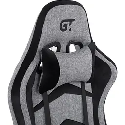Геймерське крісло GT Racer X-2534-F Fabric Gray/Black Suede [121429] - мініатюра 8