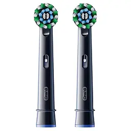 Насадка для зубної електрощітки Braun Oral-B Pro Cross Action Чорний EB50BRX (2 шт) - мініатюра 2