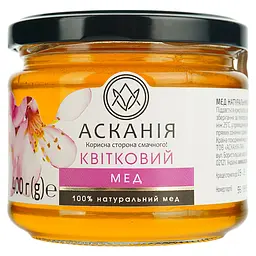 Мед Ascania Квітковий 400 г  