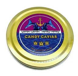 Цукерки Candy Caviar Black Raspberry Tin 42г