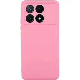 Чохол Lakshmi Silicone Cover Full Camera (A) для Xiaomi Poco X6 Pro Рожевий / Pink