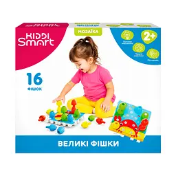 Розвивальна мозаїка Kiddi Smart Великі фішки (02270) - мініатюра 2