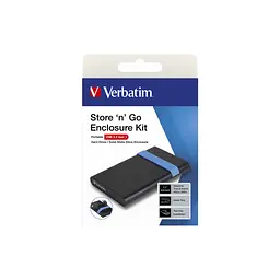 Кишеня зовнішня Verbatim SSD\HDD 2.5" USB 3.2 GEN 1-SuperSpeed (53106) - мініатюра 10