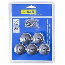 Набір магнітних гачків S&R (290903005) 5шт - мініатюра 4