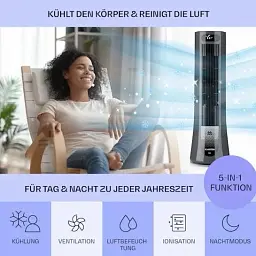 Охолоджувач-вентилятор Klarstein Skyscraper Frost (10035820) - мініатюра 3