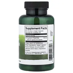 Пажитник Swanson Fenugreek Seed 610 mg, 90 капсул - мініатюра 2
