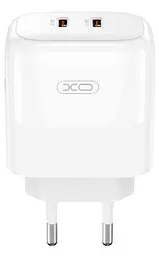 Мережевий зардний пристрій L140 - 35W PD Dual port USB-C White XO teh0022022 - мініатюра 2