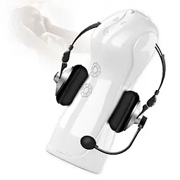 Мастурбатор Vibrating and Flashing Masturbation Cup USB 7+7 Function / Talk Mode (White) Boss Series 63-00038 98358 - мініатюра 3