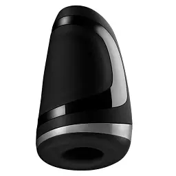 Мастурбатор багатофункціональний Satisfyer Men Heat Vibration чорний - мініатюра 2