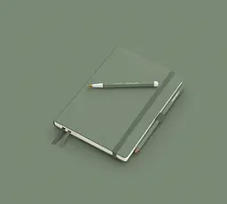Блокнот Leuchtturm1917, Smooth Colours, Середній, Olive, Крапка (365489) - мініатюра 2