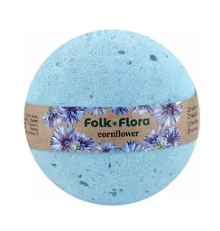 Бомбочка для ванни Волошка Folk&Flora 130 г