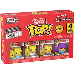 Набір ігрових фігурок Bitty Pop! Сімпсони Меґґі 4 фігурки в асортименті (85709) - мініатюра 2