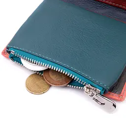 Жіночий шкіряний гаманець ST Leather 9х12х1,5 см acs0028359 - мініатюра 6
