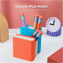 Пластик для 3D-принтера Creality Soleyin matte 1 кг, 1.75 мм, black (3301010513) - мініатюра 2