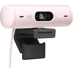 Веб-камера Logitech BRIO 500 Rose (960-001421) [75520] - мініатюра 2