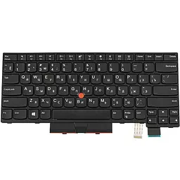 Клавіатура для ноутбука LENOVO (ThinkPad: T480) rus чорний