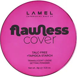 Розсипчата пудра Lamel Flawless Cover Translucent Loose Setting Powder №01 8 г - мініатюра 5