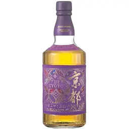 Віскі The Kyoto Murasaki-Obi Purple Nishijin-or 43% 0.7 л у подарунковій упаковці - мініатюра 2