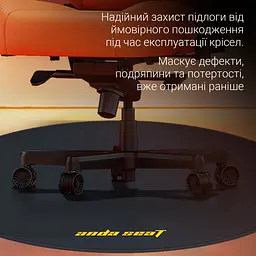 Килимок під крісло Anda Seat Floormat Black (AC-DT-01-B) - мініатюра 8