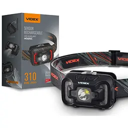 Налобний світлодіодний ліхтарик Videx 310Lm 5000K (VLF-H025C) - мініатюра 2