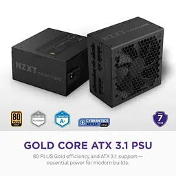 Блок живлення NZXT C1000W ATX 3.1 Black 80+ Gold (PA-0G3BB-EU) - мініатюра 7