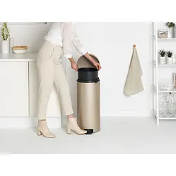 Відро для сміття Brabantia Pedal Bin шампань 30 л (304484) - мініатюра 6