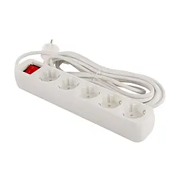 Мережевий фільтр ColorWay 5 розеток 5 м White (CW-PSEA55W) - мініатюра 3