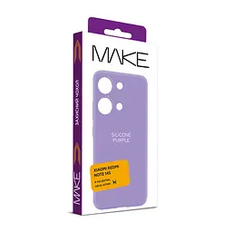 Чохол MAKE Xiaomi Redmi Note 14S Silicone Purple - мініатюра 2