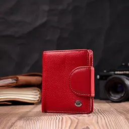 Жіночий шкіряний гаманець ST Leather 10х11,3х1,5 см acs0028365 - мініатюра 7