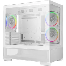 Корпус Deepcool CG380 3F Без БЖ White (R-CG380-WHAGM3-G) - мініатюра 5