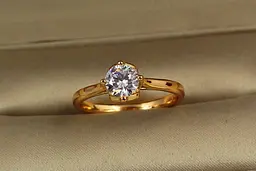 Кільце Xuping Jewelry вірність 6 мм р 20 золотисте