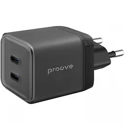 Зарядний пристрій Proove Pure GaN Max 67W (Type-C + Type-C) black (WCPU67022201) - мініатюра 3